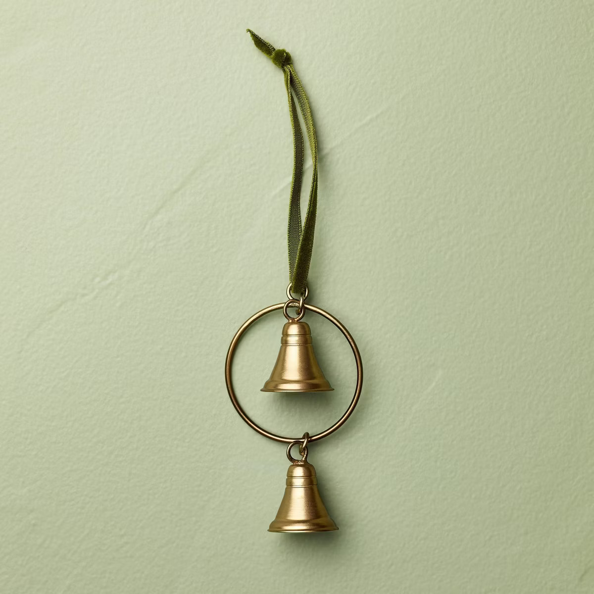 Brass Bell Ring Christmas Tree Ornament - Hearth & Hand™ with Magnolia | Target
