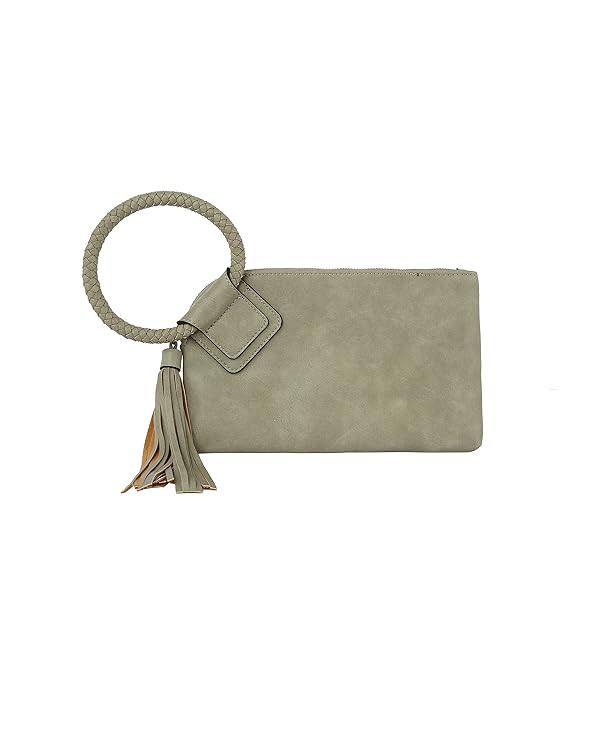 Womens Clutch Purse Wristlet Wallet Evening w/Hand Strap Casual Formal Vegan Leather - Metro Muse | Amazon (US)