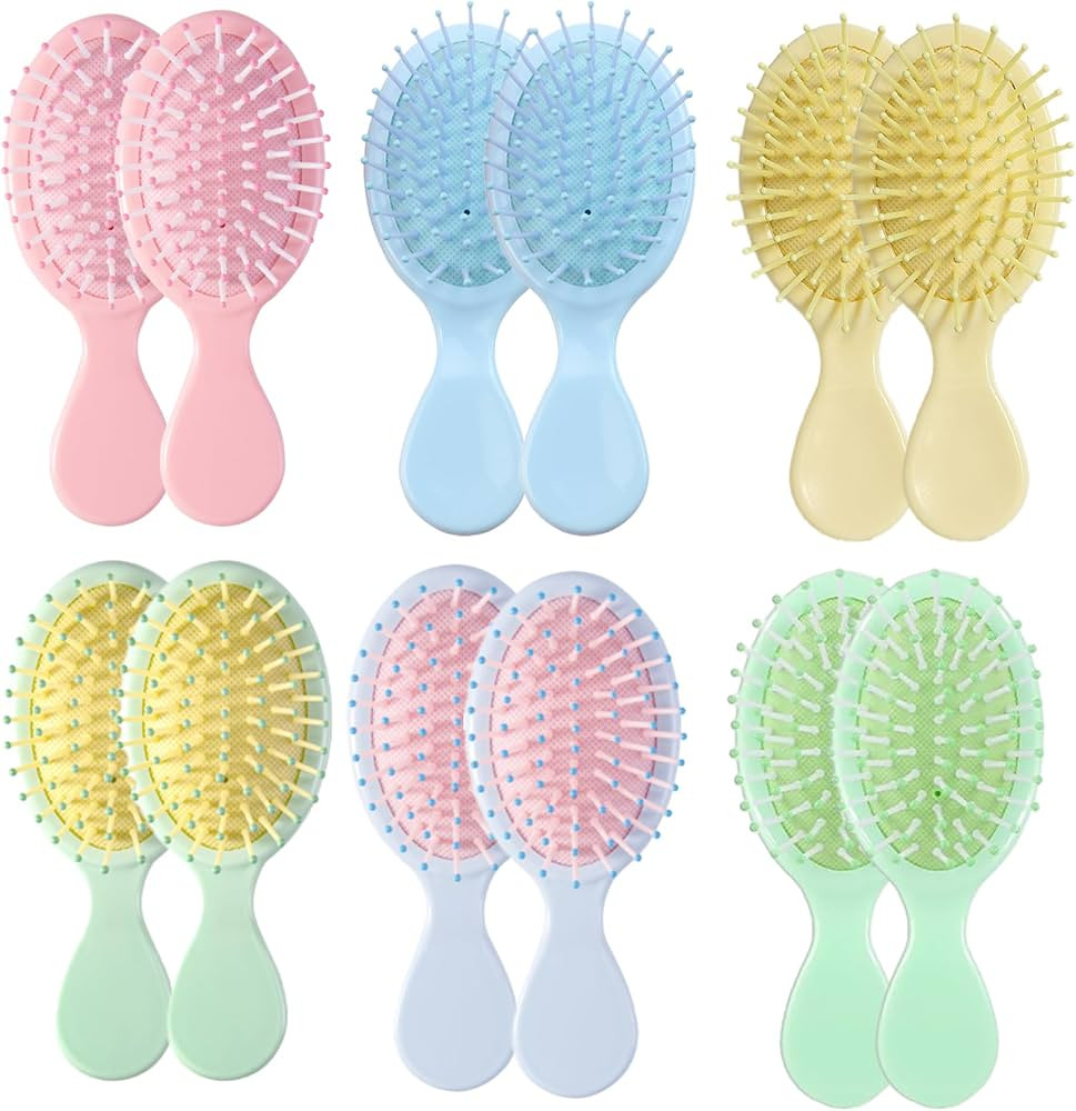 12 pcs Mini Hair Brush | Amazon (US)