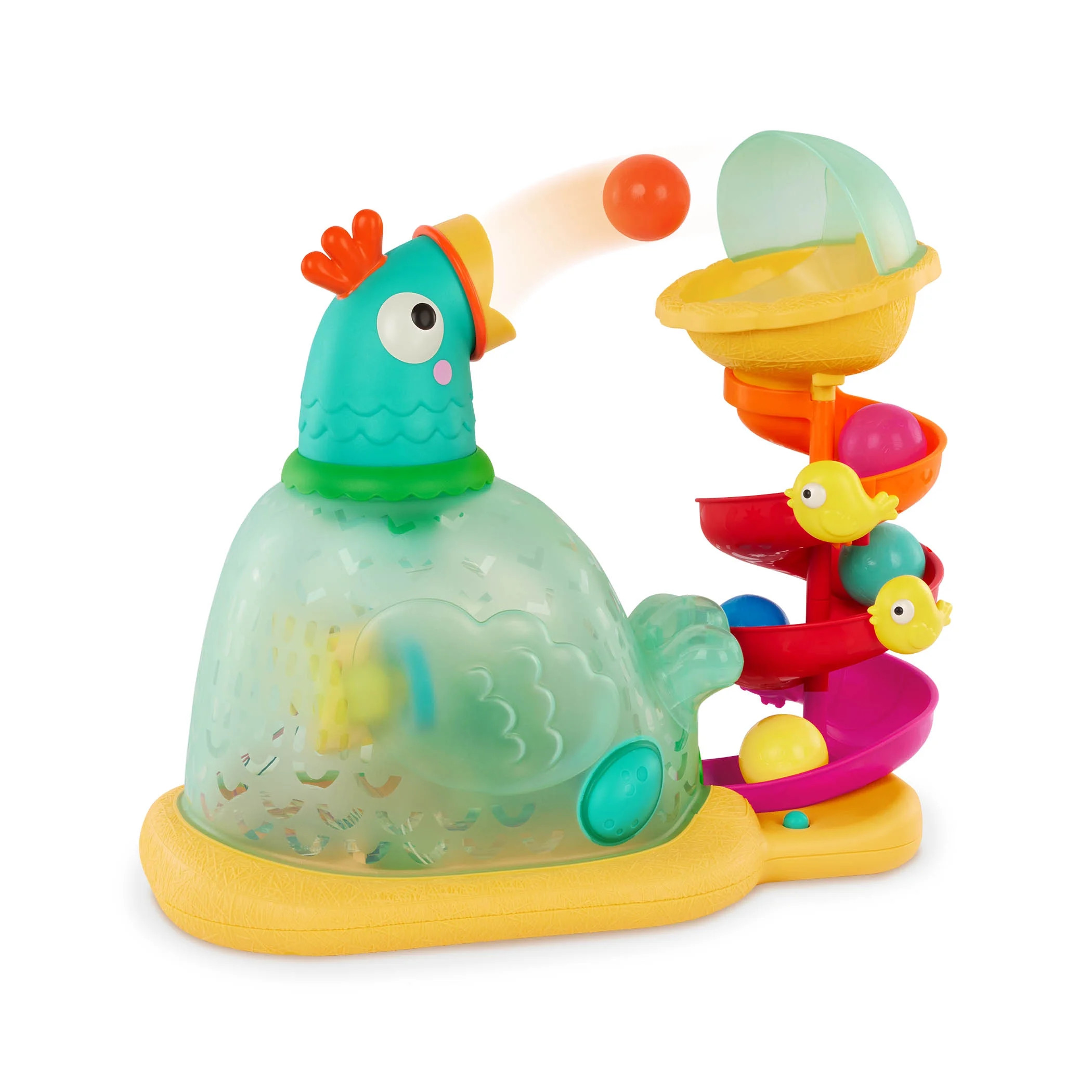 Battat Chicken Ball Popper for Toddlers 9 Months Old Music Lights and 5 Balls - Walmart.com | Walmart (US)
