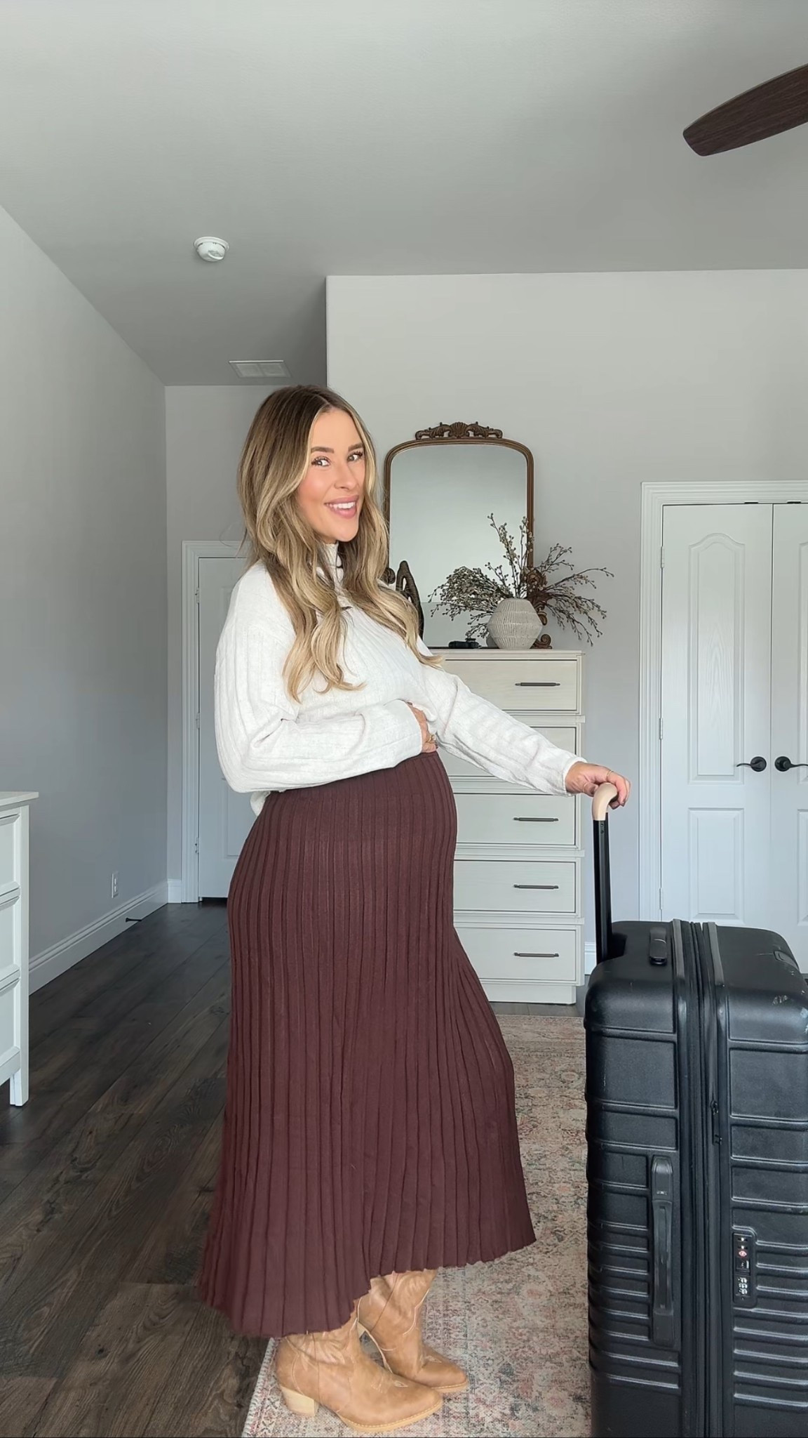 Small in the top and large in the skirt 

#LTKBump