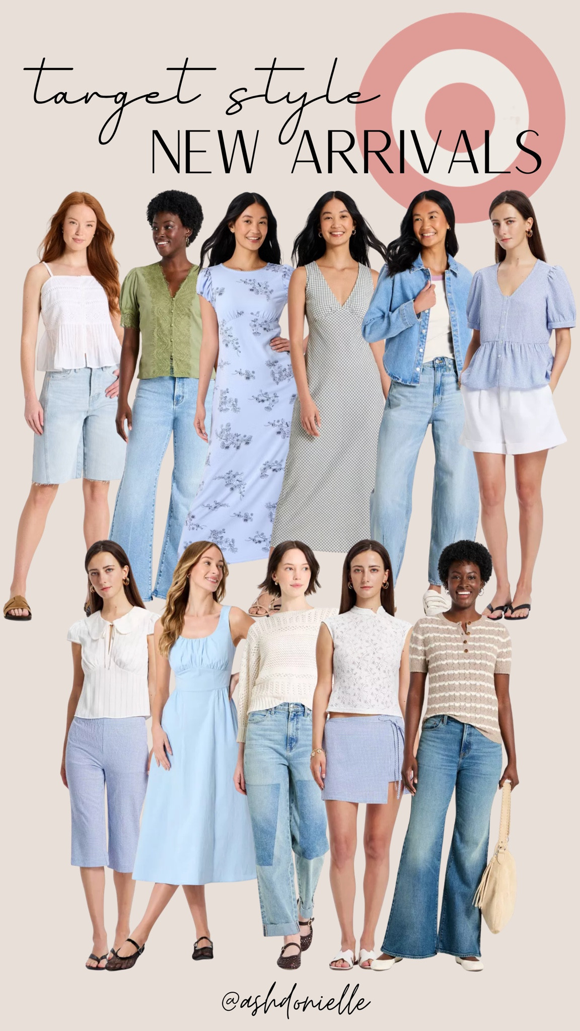 Target new fashion arrivals

Summer fashion trends
Women’s summer outfits
Casual summer style
Summer dresses
Matching summer sets
Beach vacation outfits
Linen clothing
Summer sandals
Warm weather essentials
Chic summer wardrobe

#LTKootd #LTKSeasonal #LTKSaleAlert