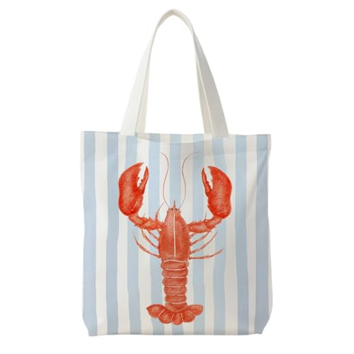 Striped Canvas Bag, Floral Tote Bag, Striped Items for Women and the Best Choice for Those Who Lo... | Amazon (US)