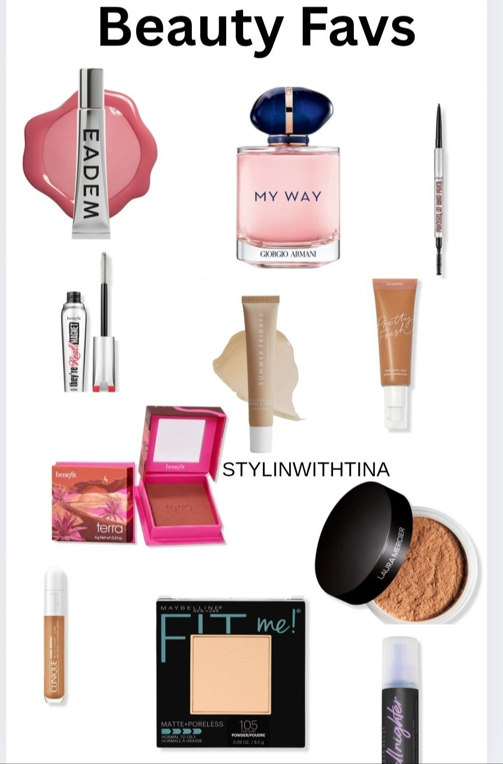 Beauty favs for an everyday look #stylinwithtina #Beauty #makeup

#LTKStyleTip #LTKBeauty #LTKFindsUnder50