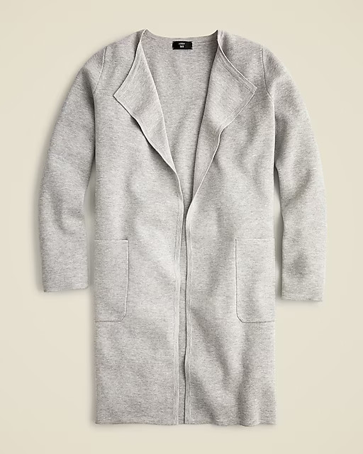 Juliette collarless sweater-blazer | J. Crew US