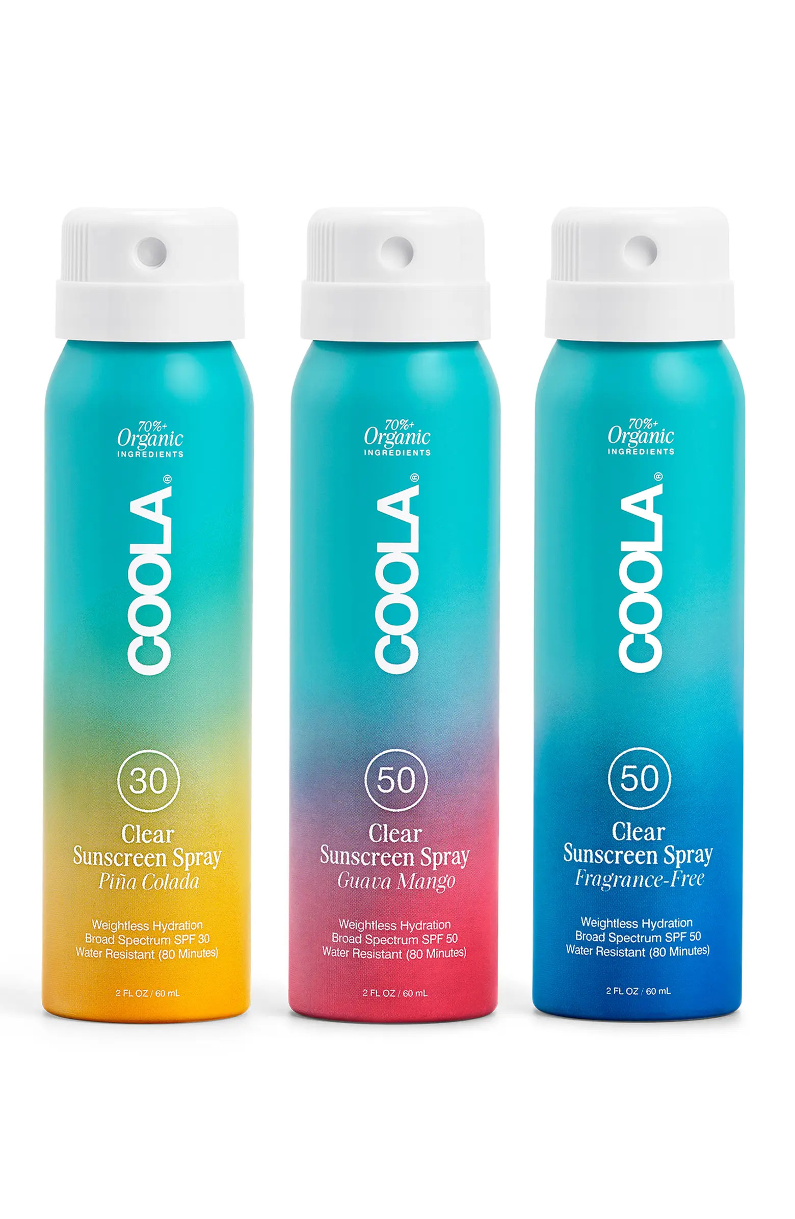 COOLA® Bestsellers Trio Spray Set | Nordstrom | Nordstrom