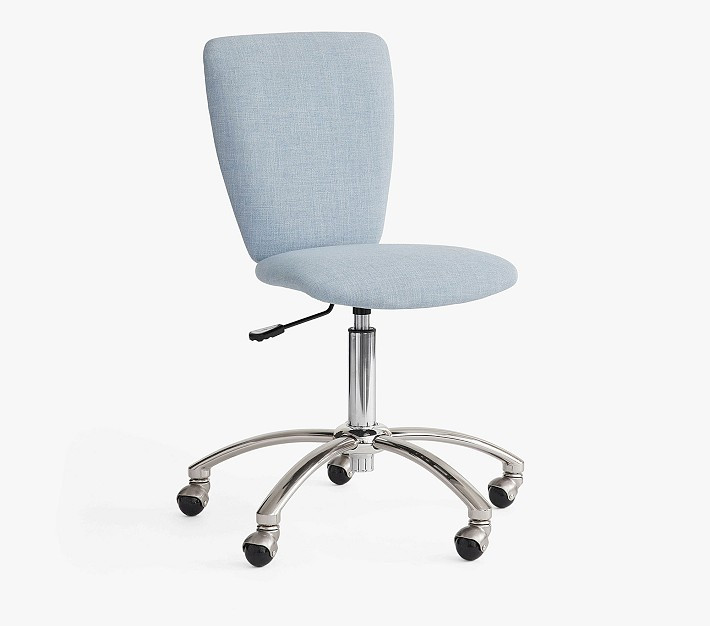 Square Upholstered Desk Chair | Pottery Barn Kids