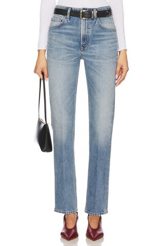 Citizens of Humanity Zurie Straight Jeans in Blue. - size 29 | Revolve Clothing (Global)