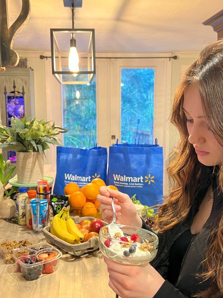 #WalmartPartner I love to use my Walmart+ membership to get a healthy breakfast and snack spread put out for my kids on busy sports days (or any other busy day in our schedule). I am able to order my items online and have them delivered right to my door for free with the membership, saving me a trip to the store (and saving time) ($35 order min. Restrictions apply). Plus, they offer @Walmart Rewards for members (Reward quantities & eligible items are limited & subject to change.). Check out this list of items we grabbed recently to make yogurt parfait’s and have lots of healthy snacks to grab too! 

#WalmartPlus

#LTKfamily
