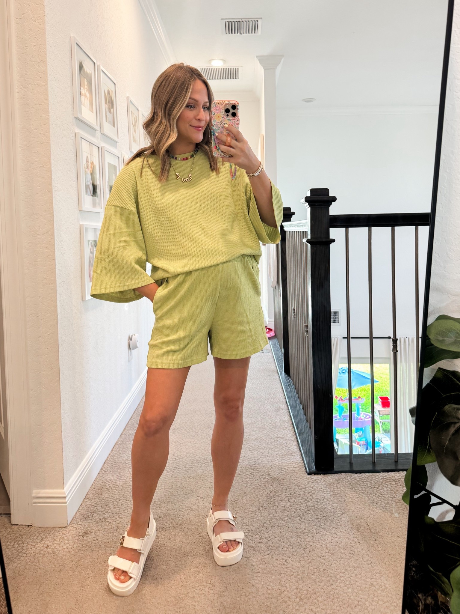 Love this set! It’s a super lightweight waffle knit material, comes in many colors.
Wearing a size medium so it would be more oversized with my bump but could have definitely done a small still.


#LTKmomlife #LTKBump #LTKootd