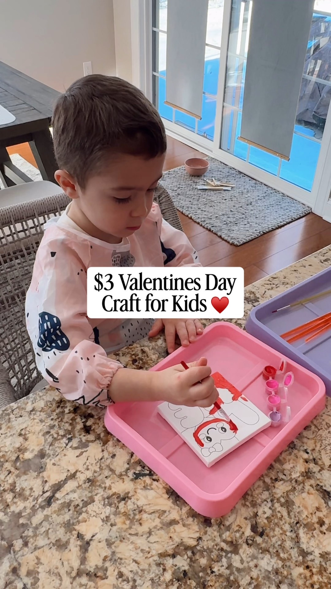 Found these adorable Valentine’s Day crafts for kids for just $3.50 at Michaels, and they were such a hit with my toddlers and preschooler I had to share. 💕

They’re mini paint canvases with little easels, so kids can paint their own Valentine artwork and you can display them. A simple Valentine’s Day activity for kids that doubles as DIY Valentine’s Day decor—low prep, inexpensive, and actually fun!

Linked here! 🔗

#LTKValentine #LTKKids