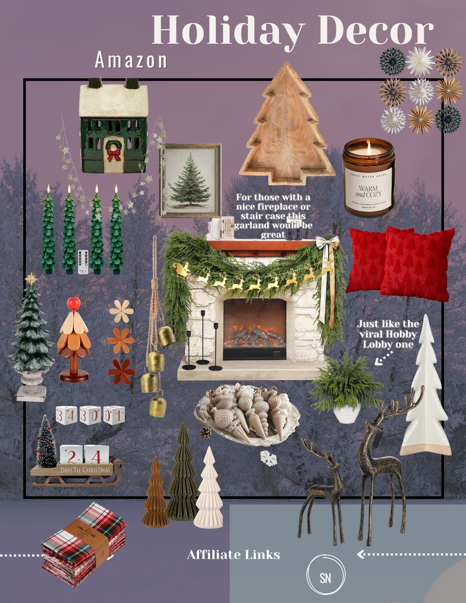 Holiday decor via Amazonn

#LTKHoliday #LTKGiftGuide #LTKSeasonal