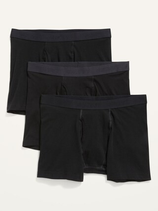 Built-In Flex Boxer-Briefs Underwear 3-Pack for Men --4.5-inch inseam | Old Navy (US)