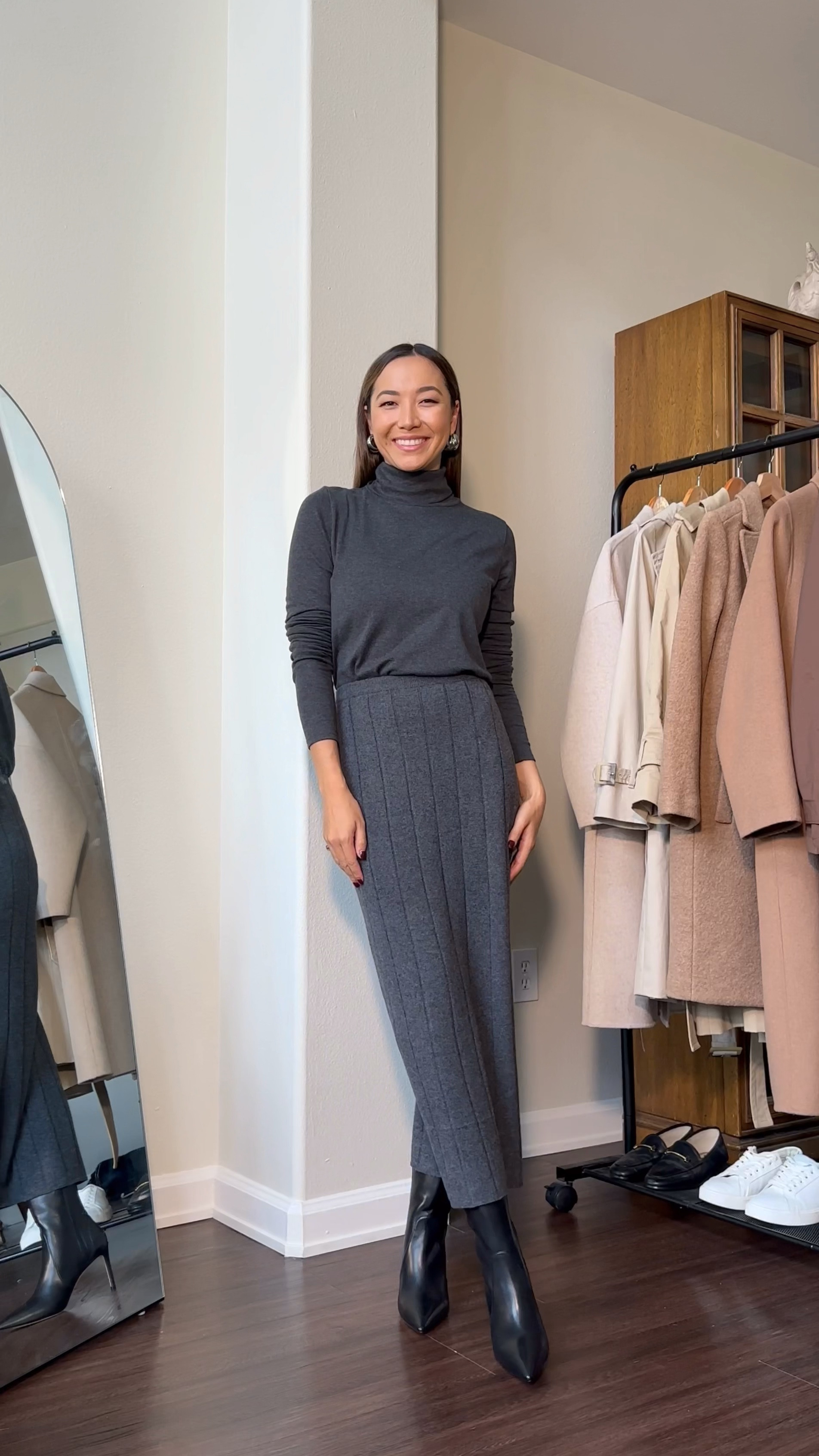 Minimal & classic fall outfits from Eileen Fisher

Tops xs
Skirt xxs