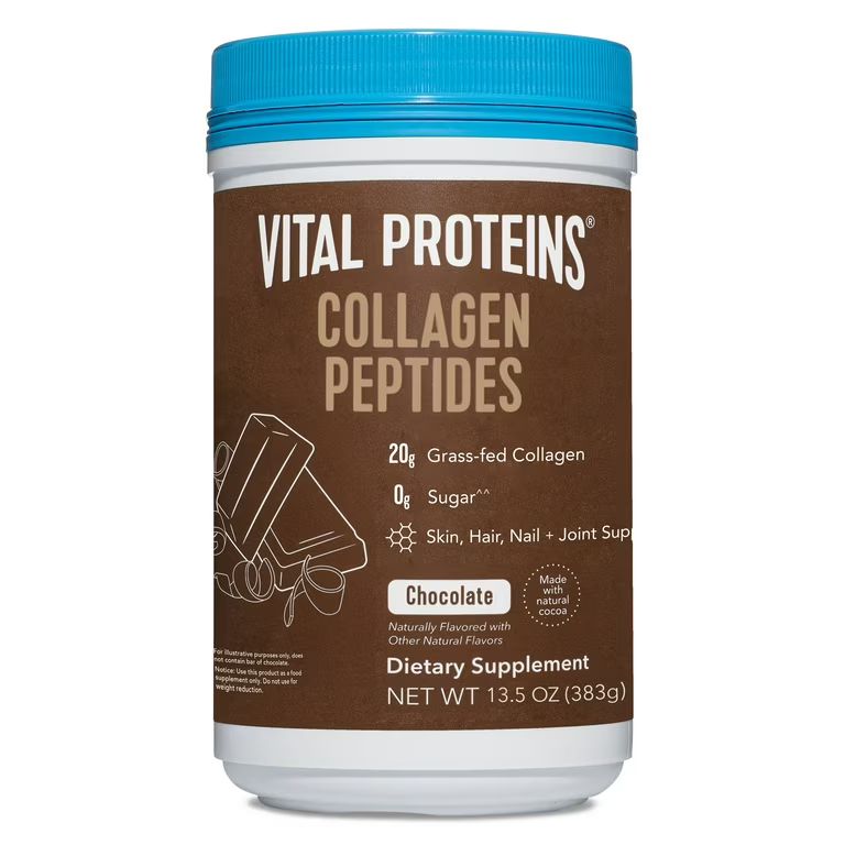 Vital Proteins Collagen Peptides Powder, Chocolate, 13.5 oz | Walmart (US)