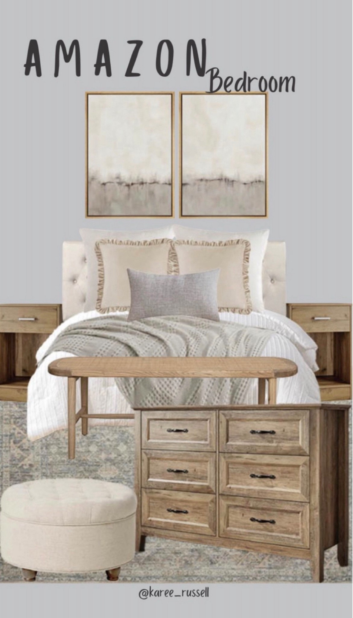 Bedroom // Bedding // Master bedroom // Bedroom decor // Bedroom inspiration // Farmhouse decor // Home decor // Amazon home // Amazon must haves // Modern farmhouse // Neutral bedroom #founditonamazon #amazon #meutralbedroom #amazonmusthaves #shoponamazon
#LTKSale #LTKfindsunder100 #LTKhome
#LTKHome #LTKFallSale #LTKSaleAlert

#LTKHome #LTKvlog #LTKSaleAlert