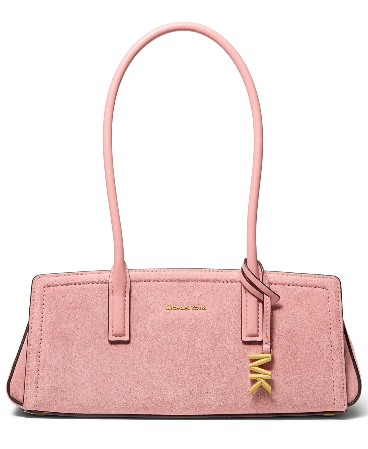 Michael Michael Kors Leather Medium Shoulder Tote Handbag - Primrose | Macy's