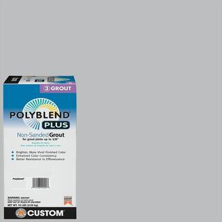 Polyblend Plus #115 Platinum 10 lb. Unsanded Grout | The Home Depot
