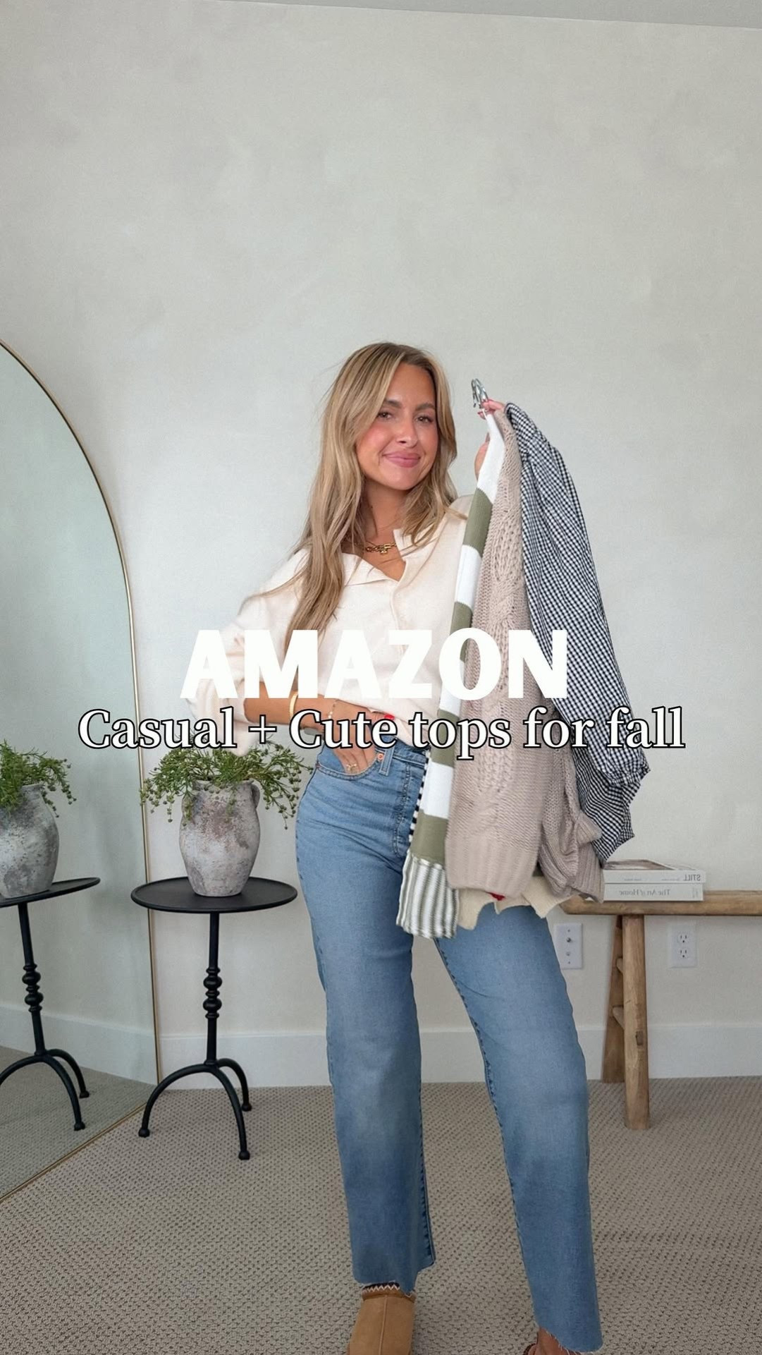 Loving these top picks! Can also be worn during the winter months. Perfect for a cozy yet cute look ✨ I’m 5’4 120 in smalls in the first sweater and the bow sweater, mediums in the rest

#LTKFindsUnder100 #LTKStyleTip