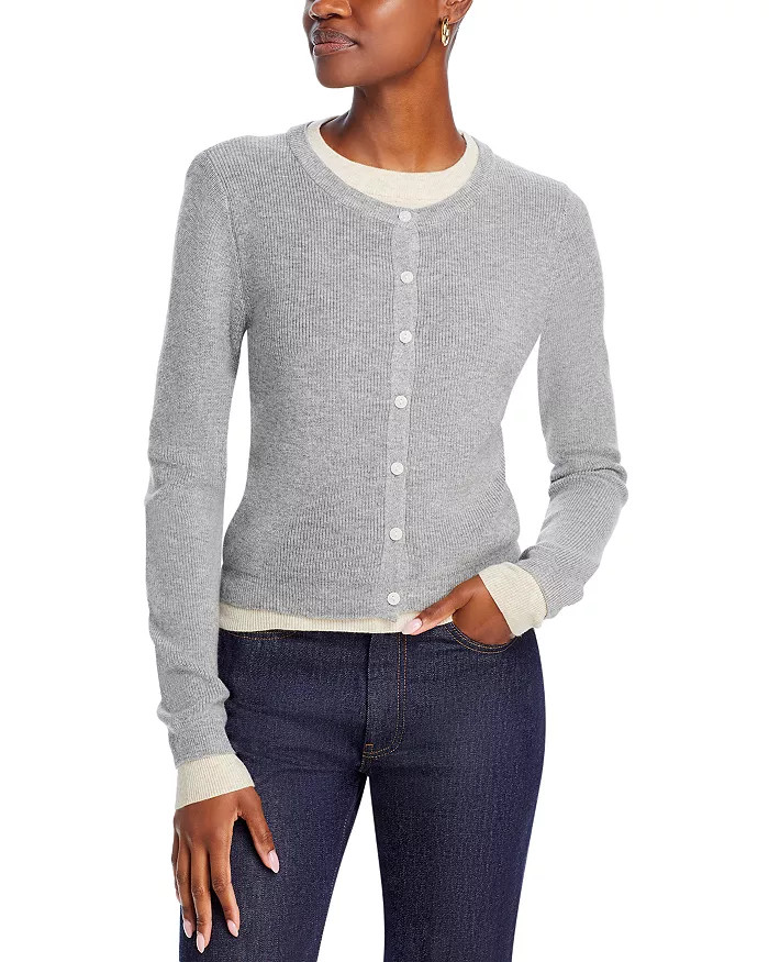 Hutch Contrast Trim Cardigan | Bloomingdale's (US)