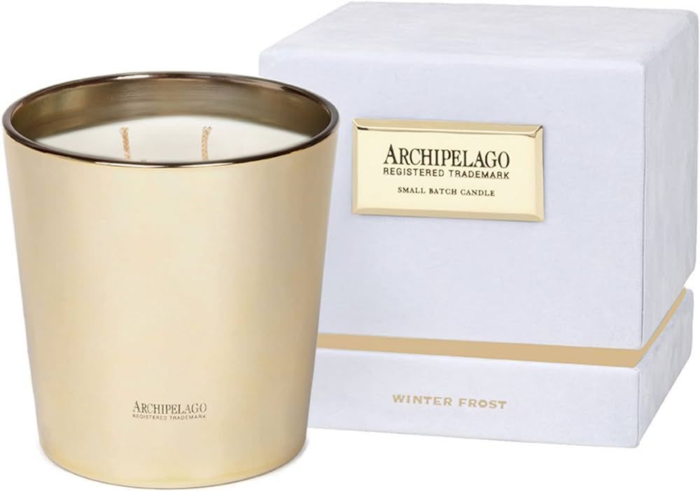 Archipelago Botanicals Winter Frost 3-Wick Boxed Candle | White Birch and Winter Greens |Premium ... | Amazon (US)