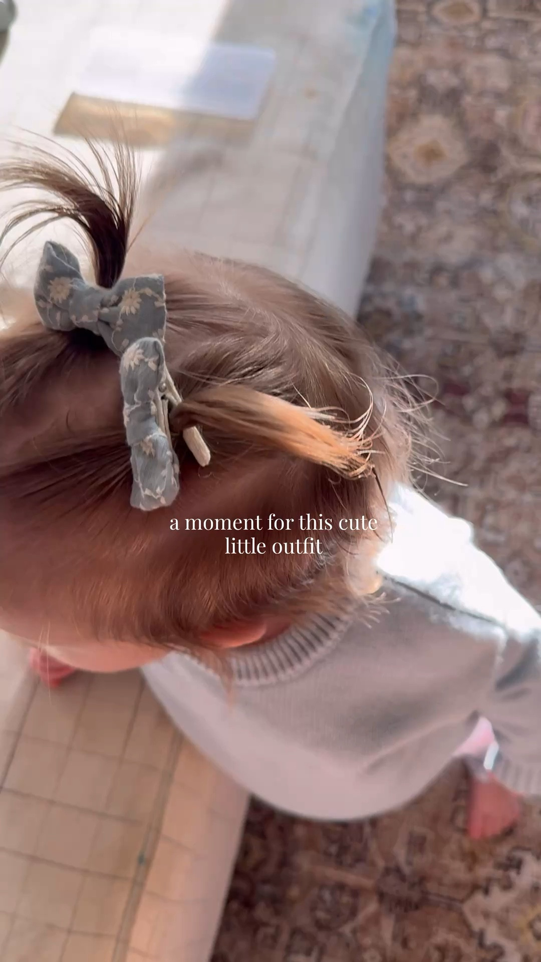 She was absolutely in a “no photographs” mood but I was in love with this girly little OOTD 

I’ve found the best little floral leggings that have an adjustable waist. We’re very in that phase now where shes needing extra length but it always leaves the waist too big. Her little cotton sweater matches SO much and they wash beautifully (we have it in 3 colors!) 

Toddler girl outfit 
Spring baby 

#LTKmomlife #LTKBaby #LTKKids