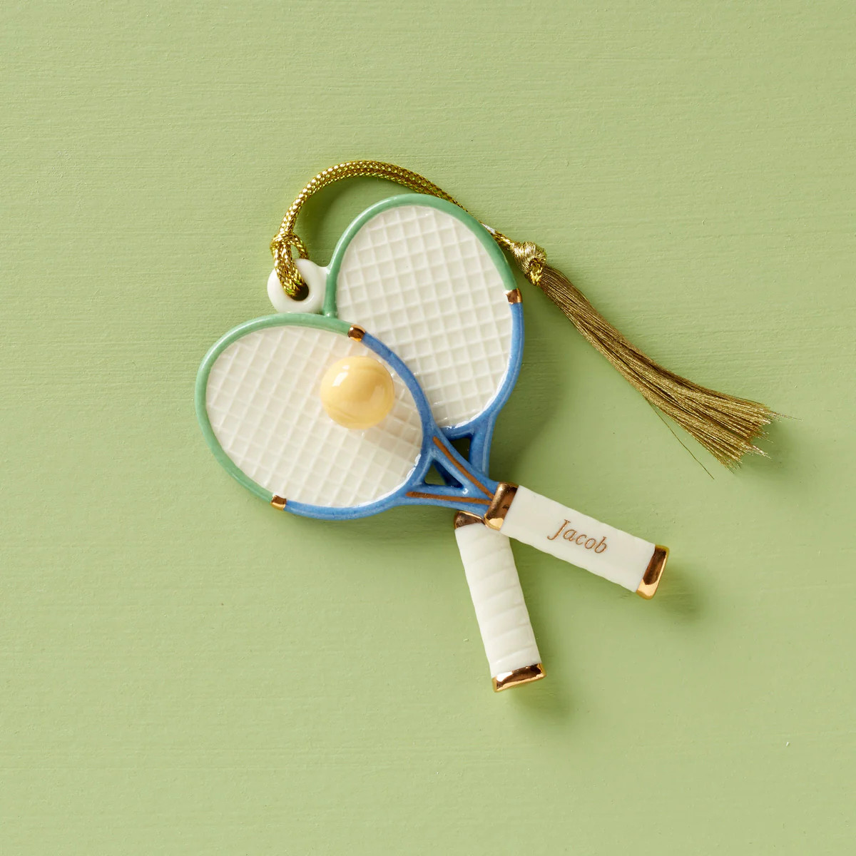 Personalized Tennis Ornament | Lenox