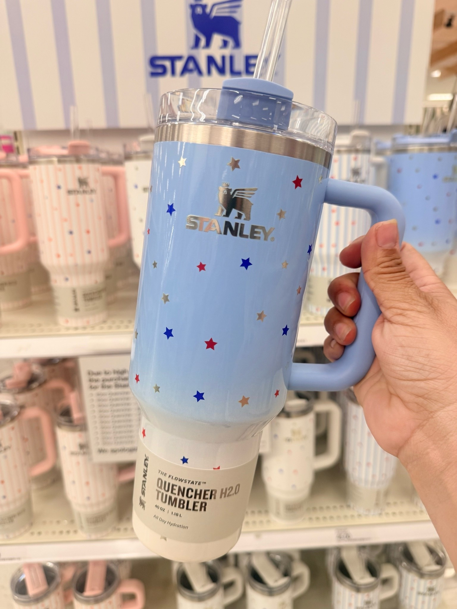 New Stanley’s 💙🤍❤️🩵

#LTKmomlife #LTKSeasonal #LTKselfcare