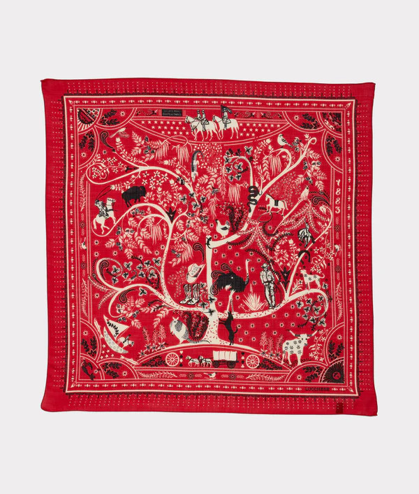 Roots Silk Scarf | Lucchese Bootmaker