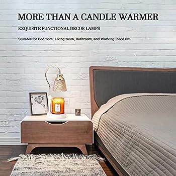 Candle Warmer Lamp, Height Adjustable Dimmable Light Candle Melter, Compatible with Most Candle L... | Amazon (US)