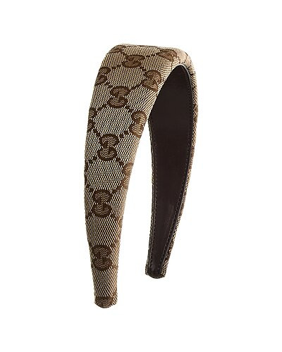 GG Canvas Headband | Gilt & Gilt City