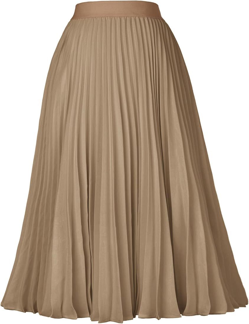 Amazon Pleated Midi Skirt | Amazon (US)