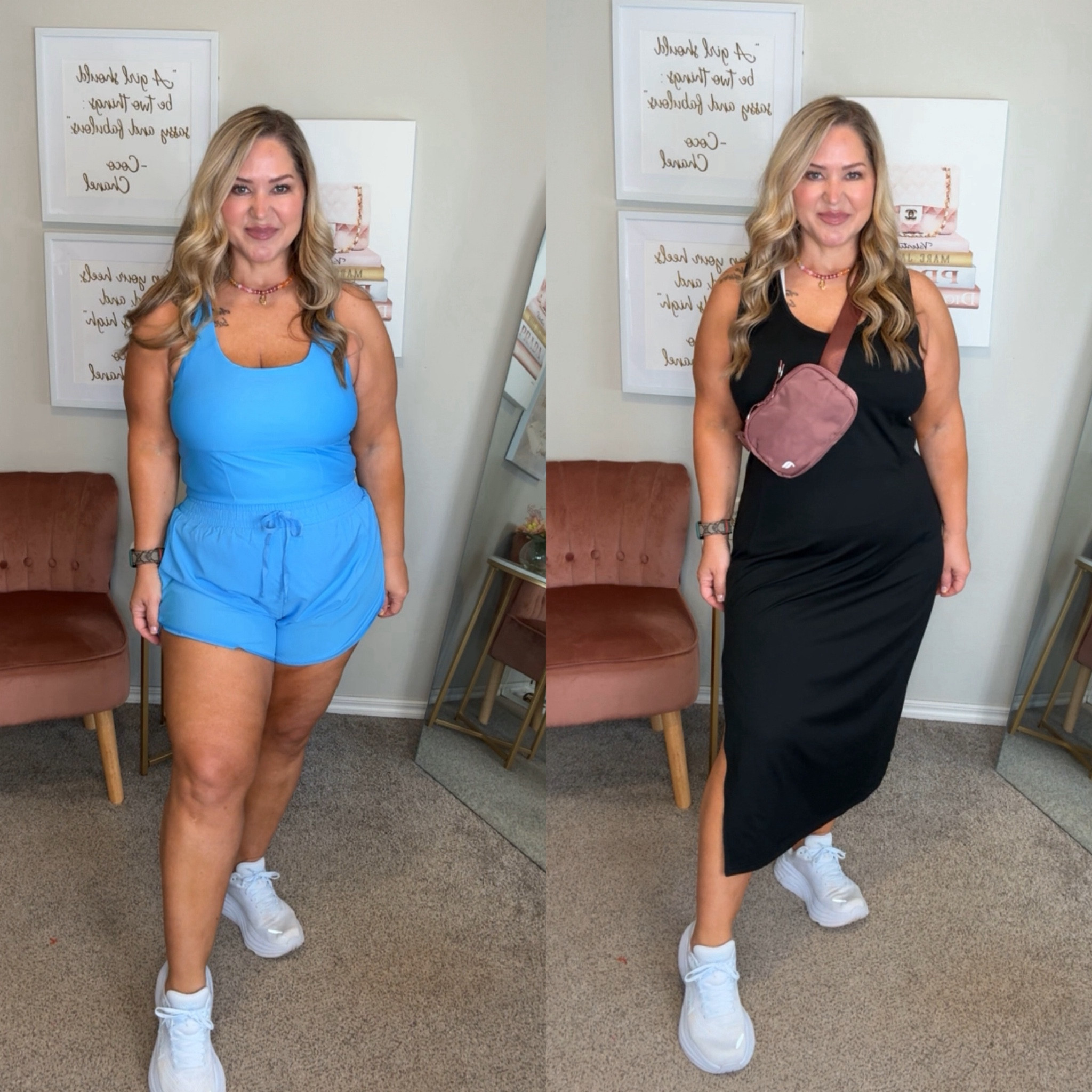 Wearing size xl in everything  

#LTKOver40 #LTKFitness #LTKMidsize