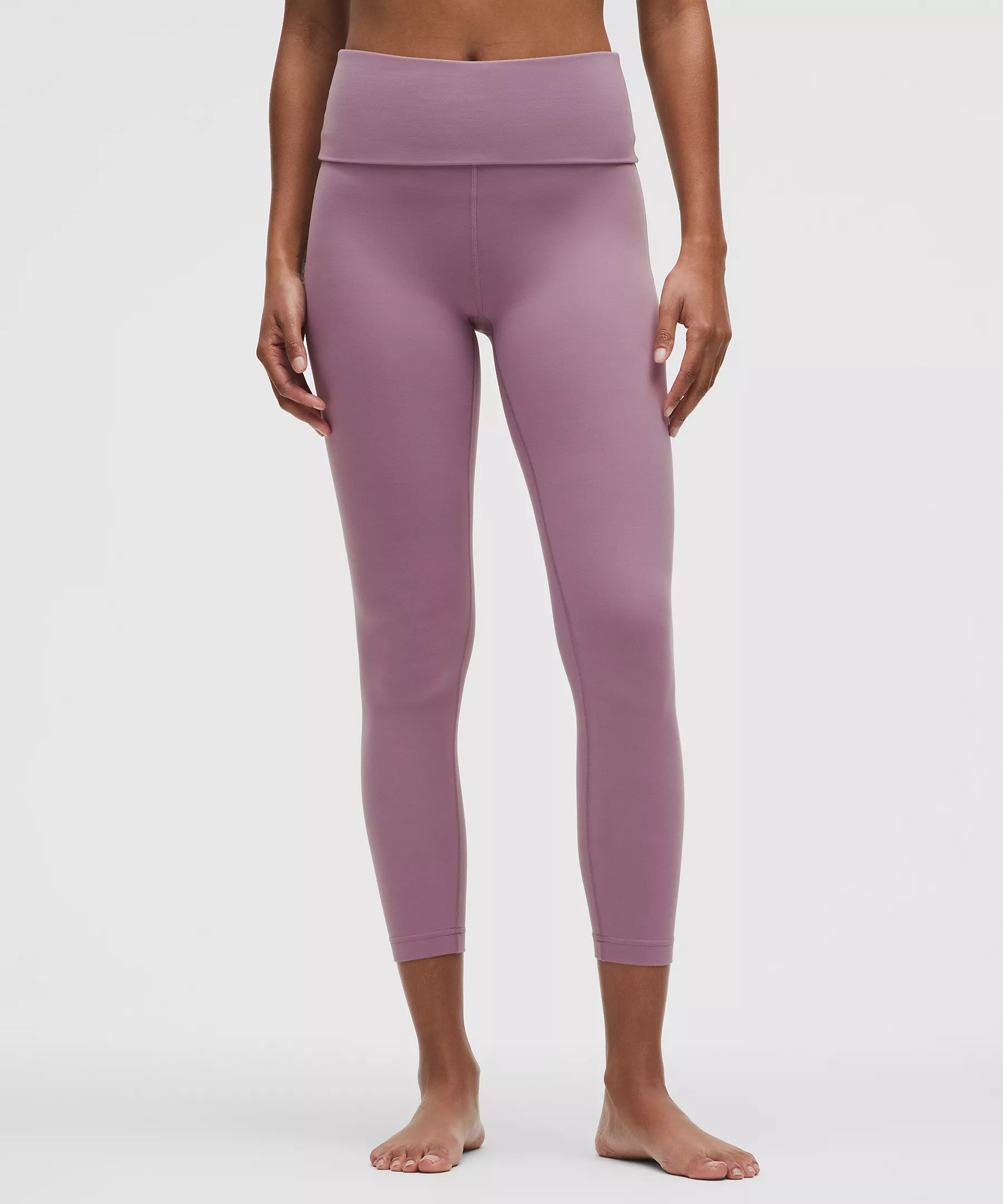 Groove Nulu Foldover-Waist Tight 25" | Women's Leggings/Tights | lululemon | Lululemon (US)