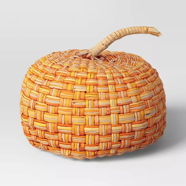 Large Woven Pumpkin Orange - Threshold™ | Target