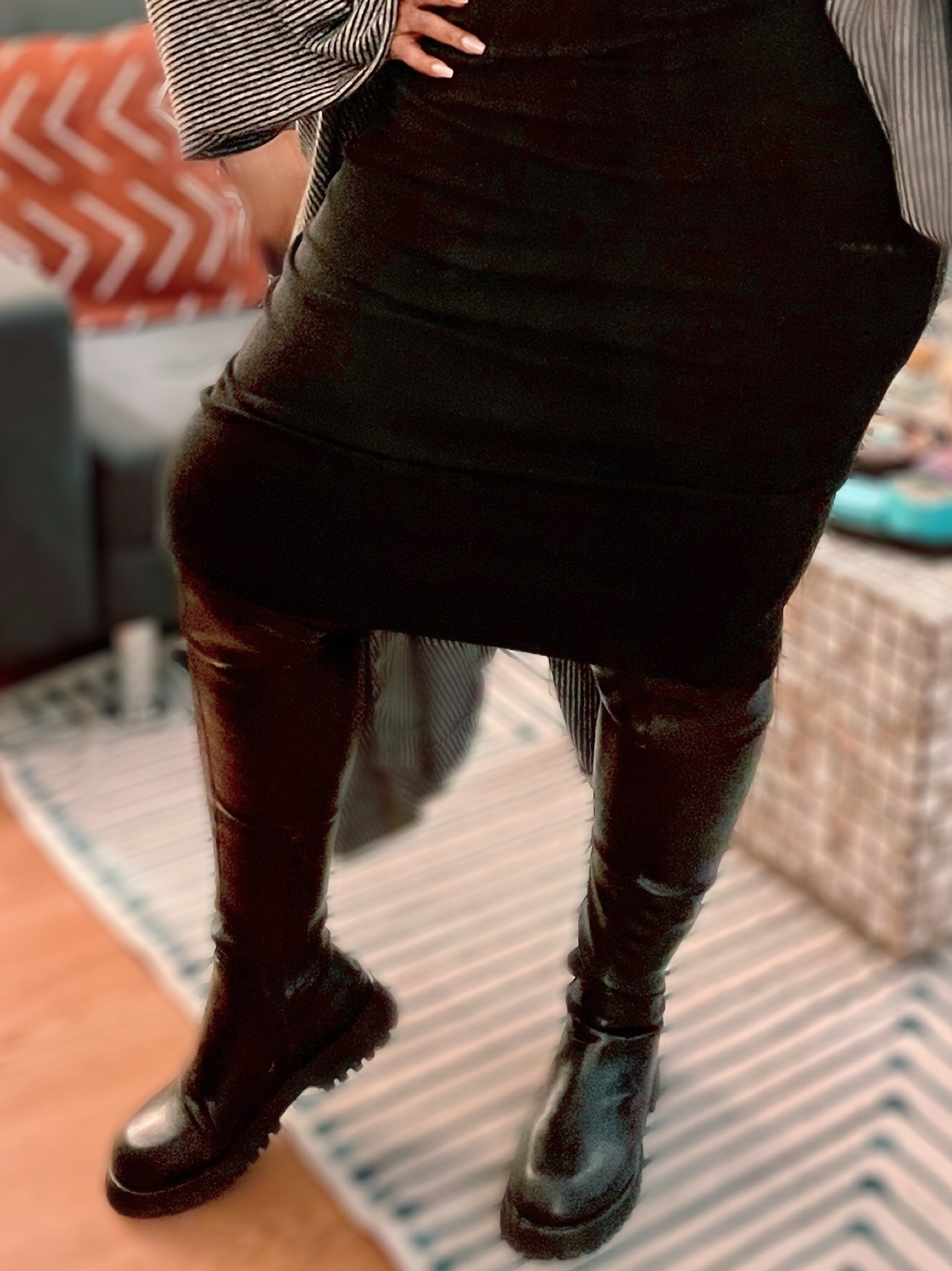 These are, by far - my favorite Boots! Comfy enough for everyday, yet looks great with dresses.  I have large calves, but these thigh highs actually pull up comfortably to my thighs.  They’re a must-have for the boot lover in your life 🎁 

#LTKshoecrush #LTKGiftGuide #LTKstyletip