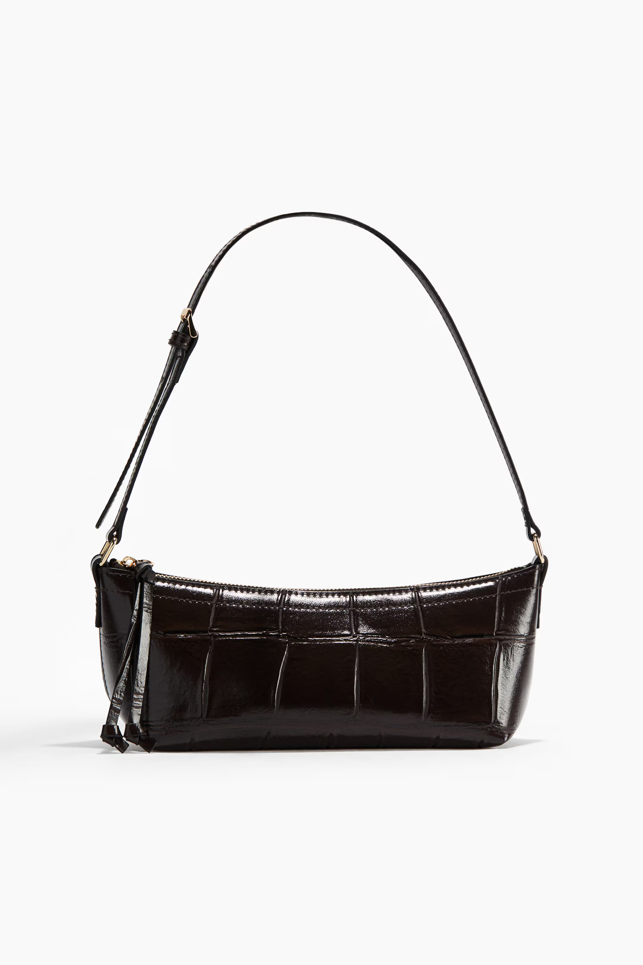 Shoulder bag - Dark brown - Ladies | H&M GB | H&M (UK, MY, IN, SG, PH, TW, HK)