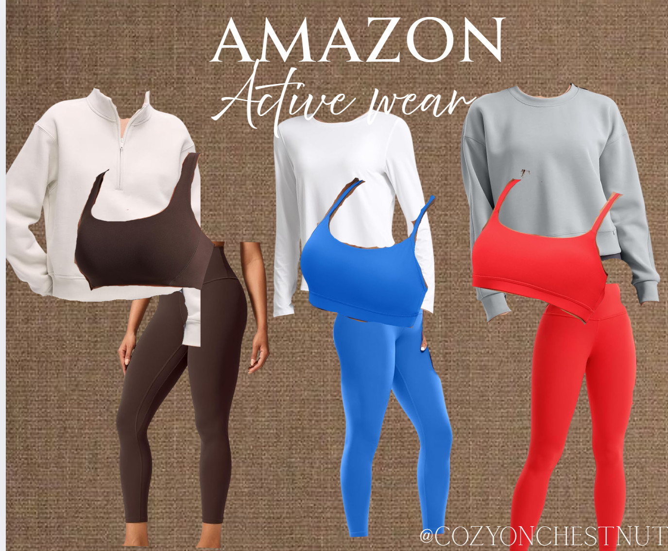 These outfit sets are perfect for working out or for running errands! 

 #LTKootd #LTKfitnessgoals #LTKmomlife