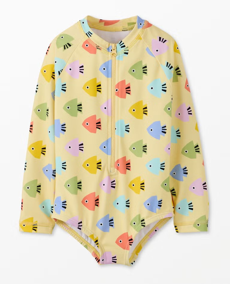 One-Piece Rashguard Swimsuit | Hanna Andersson