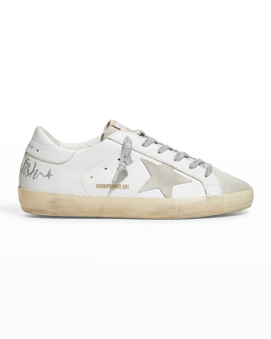 Golden Goose Superstar Make A Wish Low-Top Sneakers | Neiman Marcus