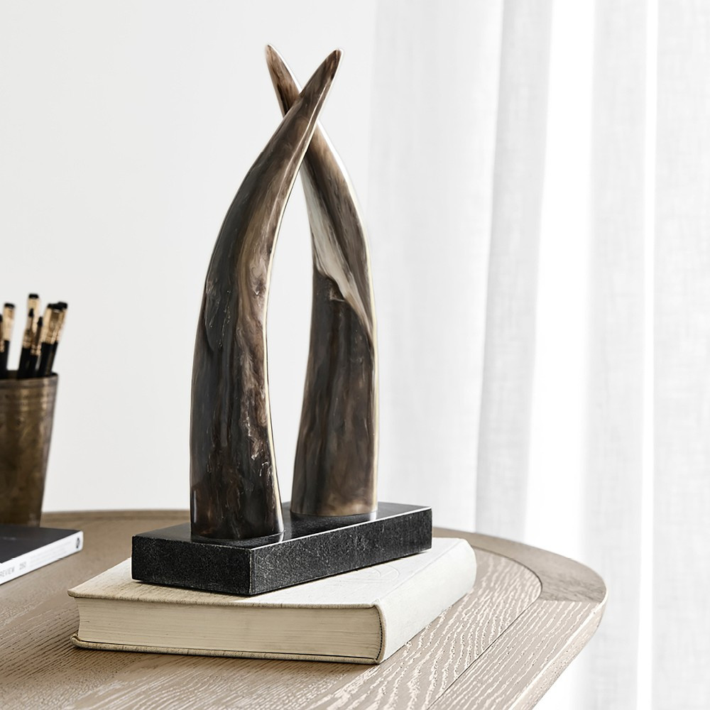 Double Horn Sculpture | Williams-Sonoma