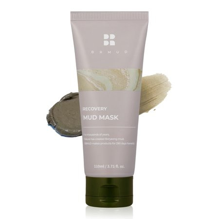 BRMUD Recovery Mud Clay Face Mask | Hydrating & Moisturizing Pore Cleanser Korean Face Mask w/ 91.8% Nature-Derived Ingredients | Gentle K Beauty Oil Control Wash Off Mud Face Mask (3.72 fl oz) C39 | Walmart (US)