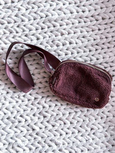 Fleece Belt Bags are back for fall—this is the dark brown. Available in stock in 3 colors. 

#lululemon #beltbag #newrelease #newlululemon

Belt Bag - Fleece Bag  - Fall Trends 


#LTKover40 #LTKtravel #LTKitbag