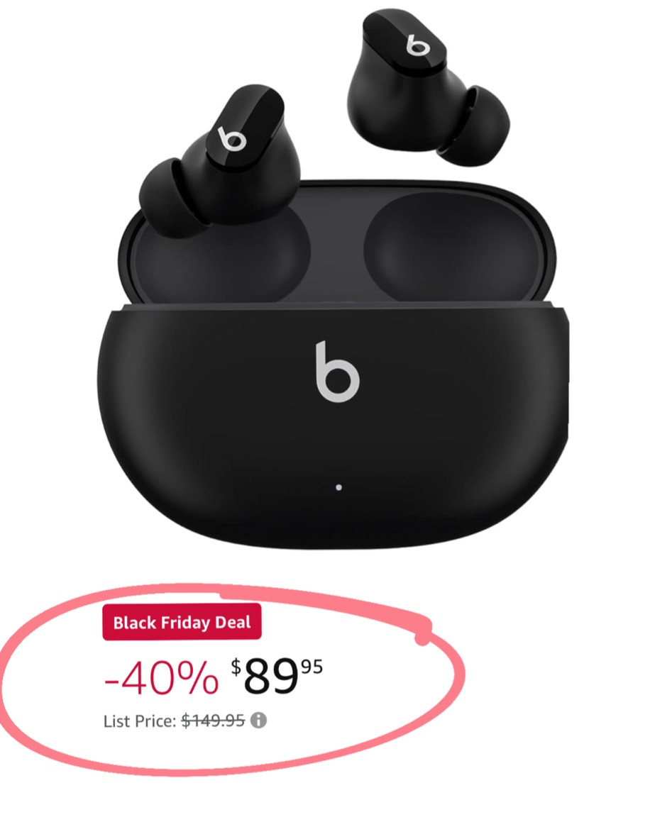 Amazon Black Friday deal, ear buds, beats, AirPods, amazon, amazon finds 

#LTKfitness #LTKCyberWeek #LTKsalealert