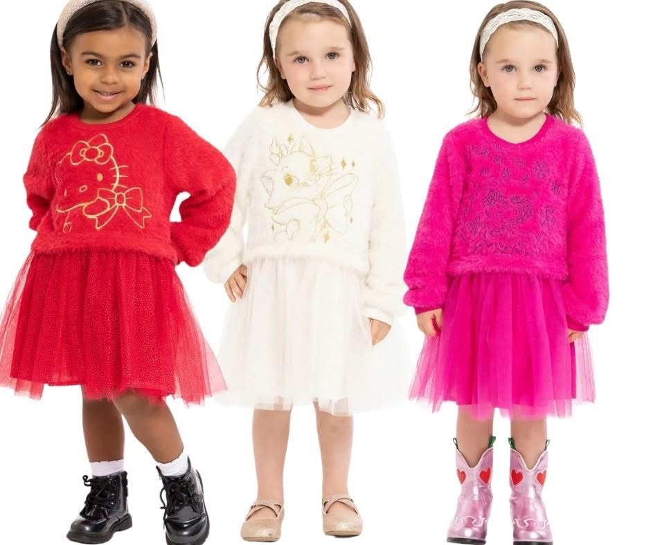 $2.99 tutu dresses!!! Runnnn!! 
#toddler #toddlerclothing

#LTKKids #LTKValentine