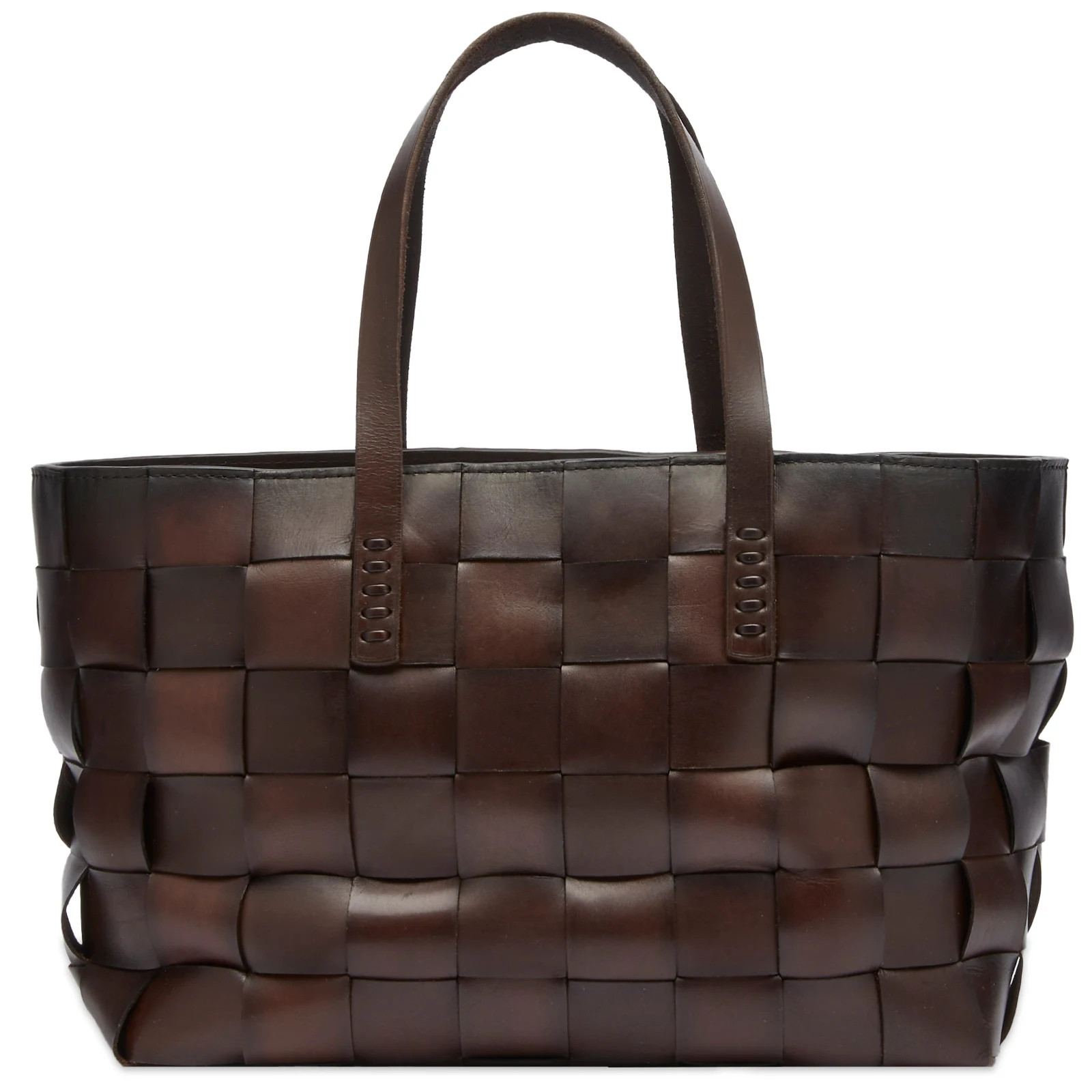Dragon Diffusion Women's Japan Basket Tote Dark Brown | END. Clothing