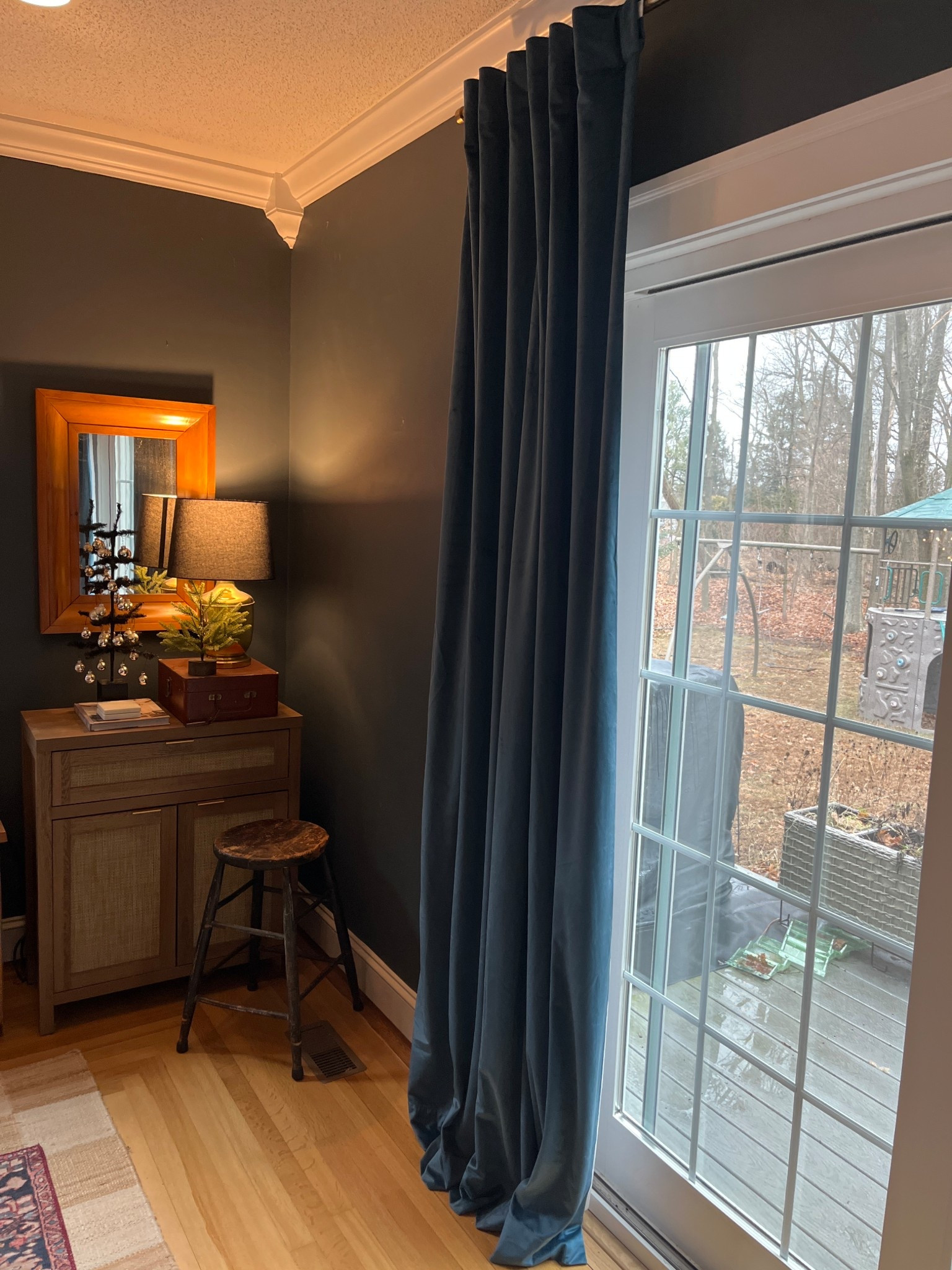 Cozy velvet drapes for the winter season ❄️

#LTKSeasonal #LTKHome