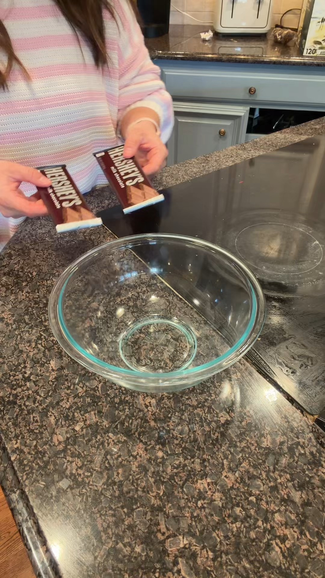 Made the easiest little strawberry chocolate bites last night and I’m obsessed 🍓🍫

Perfect when you want something sweet but not a giant dessert.

How I made them:
• Chop strawberries into really tiny pieces
• Melt a few Hershey bars (I put them in a bowl with the wrapper on, pour boiling water over, let them melt, then snip a corner and squeeze like a piping bag 🙌)
• Add strawberries to a heart-shaped silicone mold
• Pour chocolate over the top and gently mix

They didn’t hold together as well as I was hoping in the heart shapes—but still SO good.
Next time I’d do chocolate → strawberries → more chocolate to help them stay together better.

I love these because they’re:
✔️ portioned
✔️ just sweet enough
✔️ cute for Valentine’s, date night, or a little after-dinner treat

#LTKfoodie #LTKHome