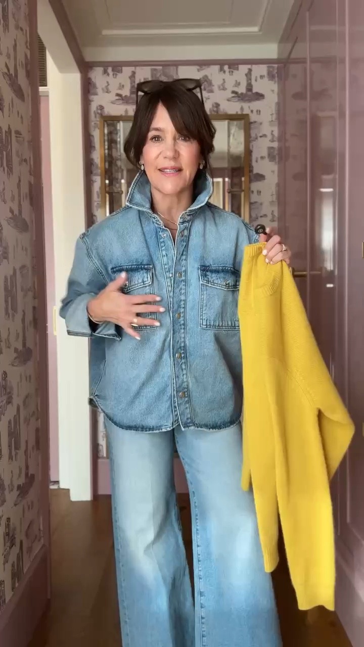 This denim shirt is one of my favorite pieces and it’s currently on sale at @shopbop! Get 20% off with code SPRING20. Fit runs true to size. 

#LTKSeasonal #LTKSaleAlert #LTKOver40