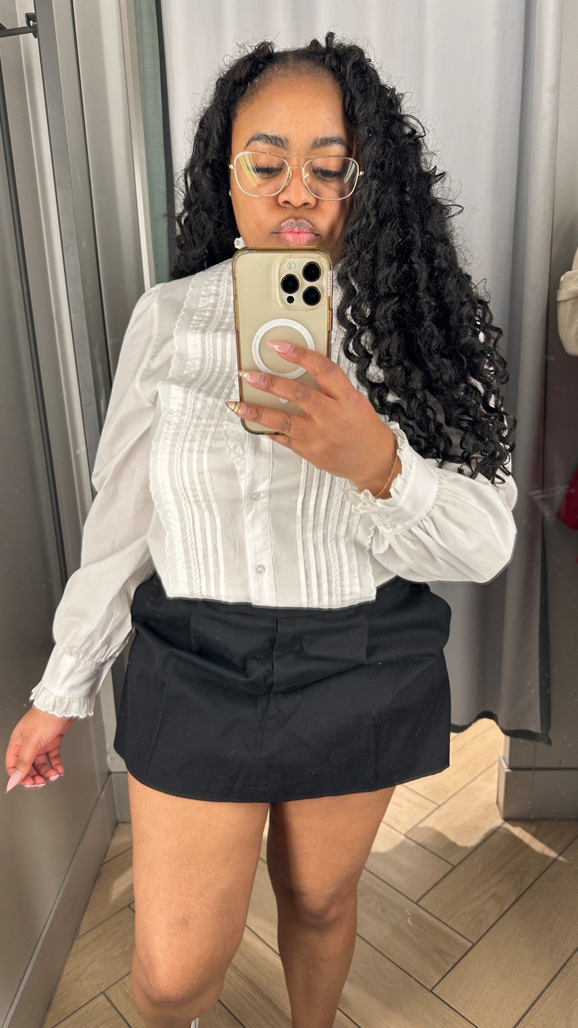 Skort valentines outfit 

#LTKootd #LTKgrwm #LTKValentine